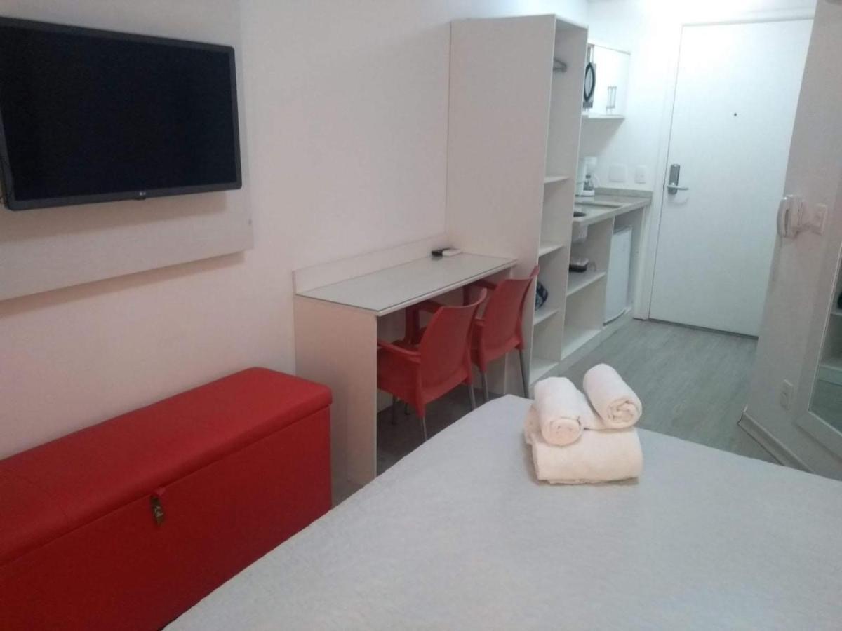 Studio Aconchego, Proximo A Rua Da Consolacao, Aos Metros Republica E Anhangabau, Com Ar Condicionado, Piscina, Academia, Wifi E Varanda Сан-Паулу Екстер'єр фото