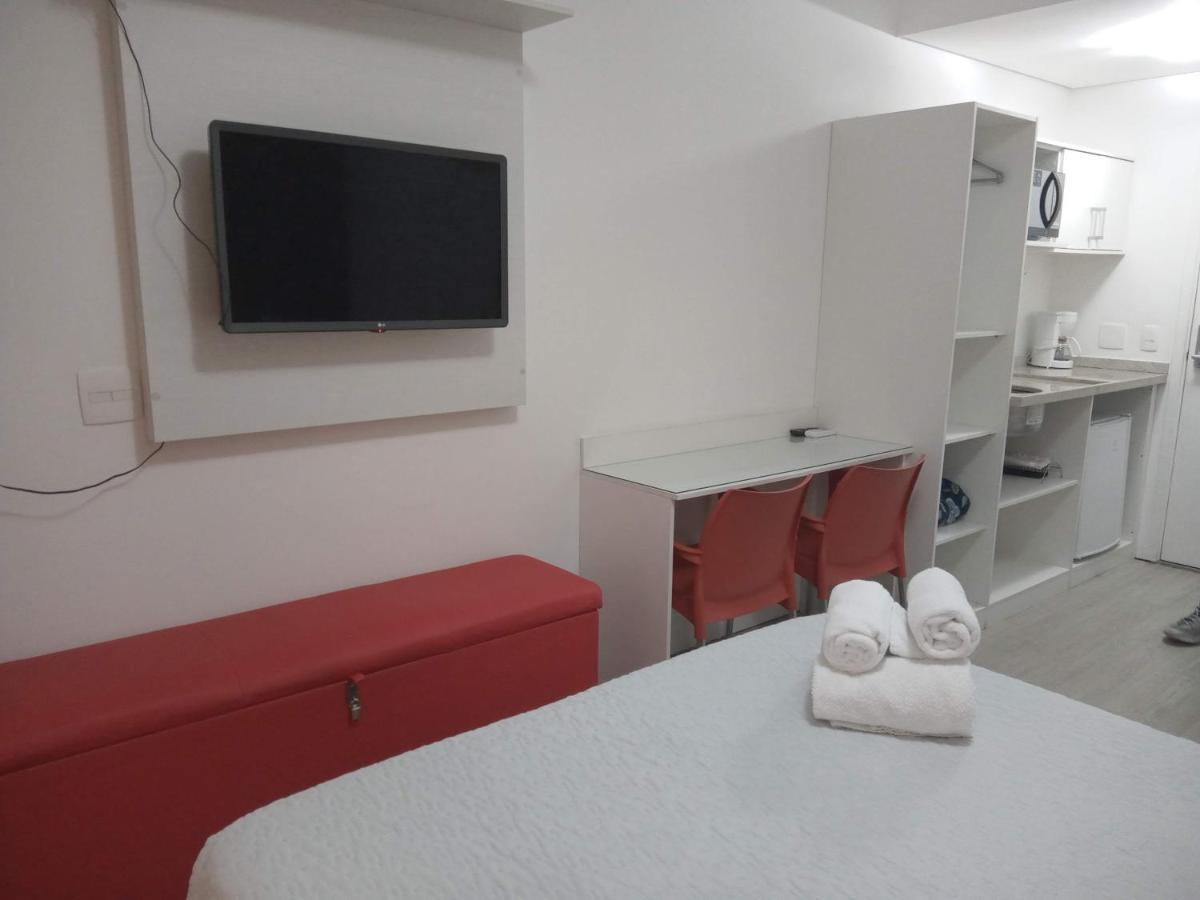 Studio Aconchego, Proximo A Rua Da Consolacao, Aos Metros Republica E Anhangabau, Com Ar Condicionado, Piscina, Academia, Wifi E Varanda Сан-Паулу Екстер'єр фото